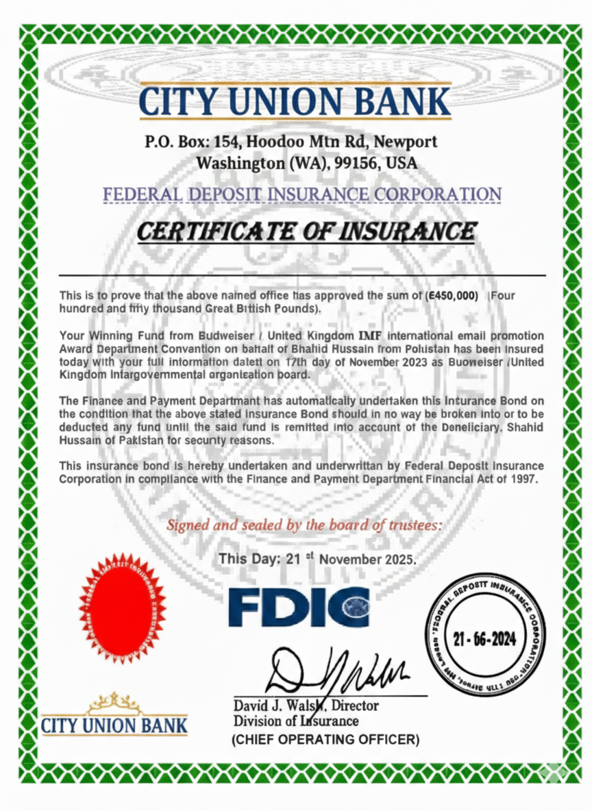 fdic cert